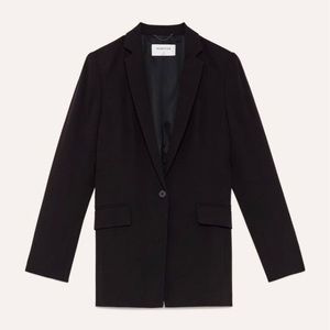 Aritzia Babaton Structured Black Blazer (Size 0)